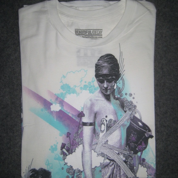 BEAUTIFUL DECAY 2008 "Mushroom Cloud" S/S Shirt - Picture 5 of 5